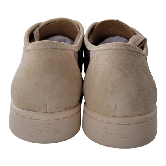 NWT ZODIAC CHEEZBURGER ALMOND TOE CANVAS COLORFUL SNEAKERS Sz 8.5 - Picture 10 of 14